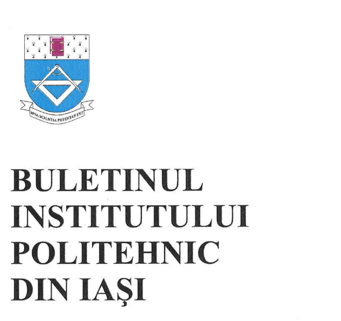 The Bulletin of the Polytechnic Institute of Iași Socio-Humanistic Sciences, n° 1-2/2023