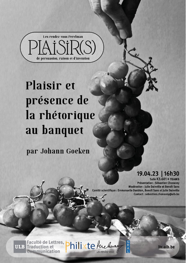 Plaisir(s) de persuasion, raison et d’invention. Journée Perelman de la recherche (2e éd., Bruxelles )