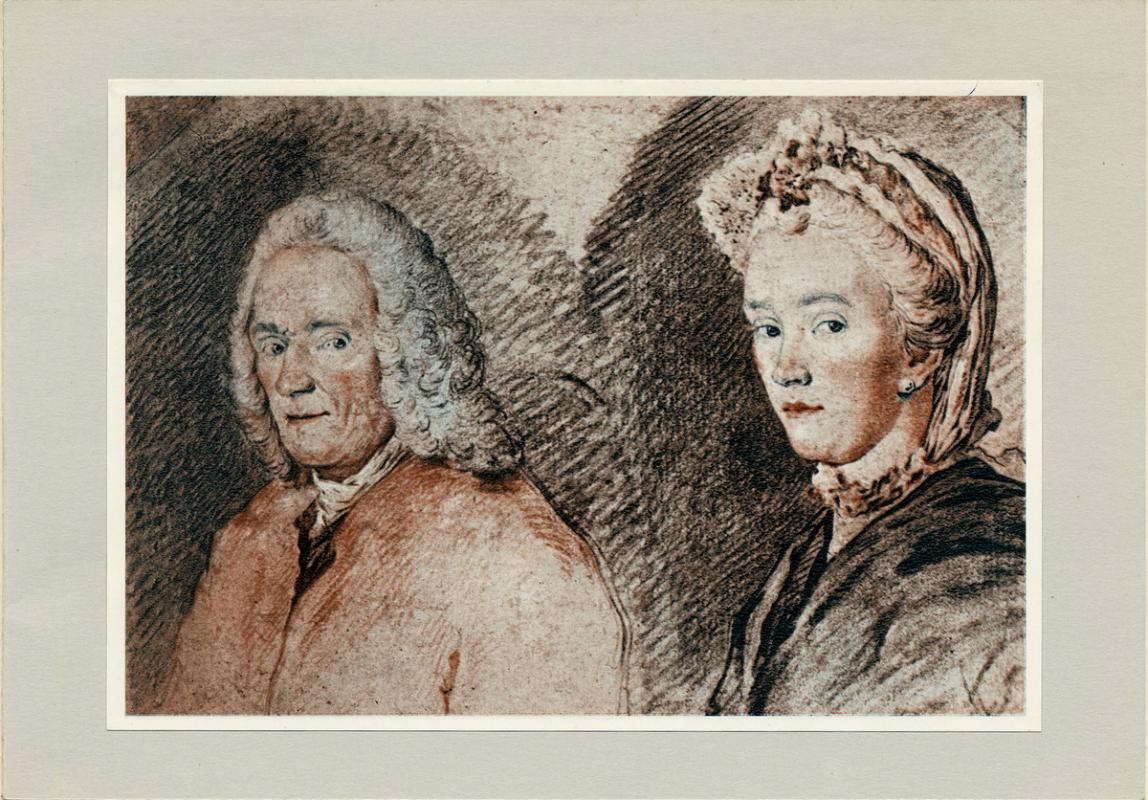 Voltaire et Madame Denis (Paris Sorbonne)
