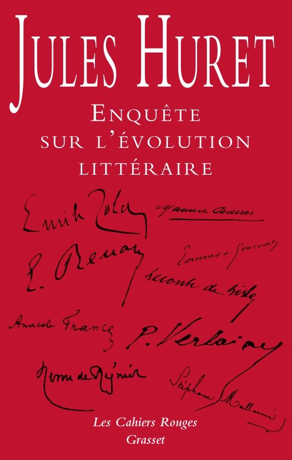 Jules Huret, Enquête sur l'évolution littéraire