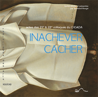 Bertrand Rougé (dir.), Inachever/cacher