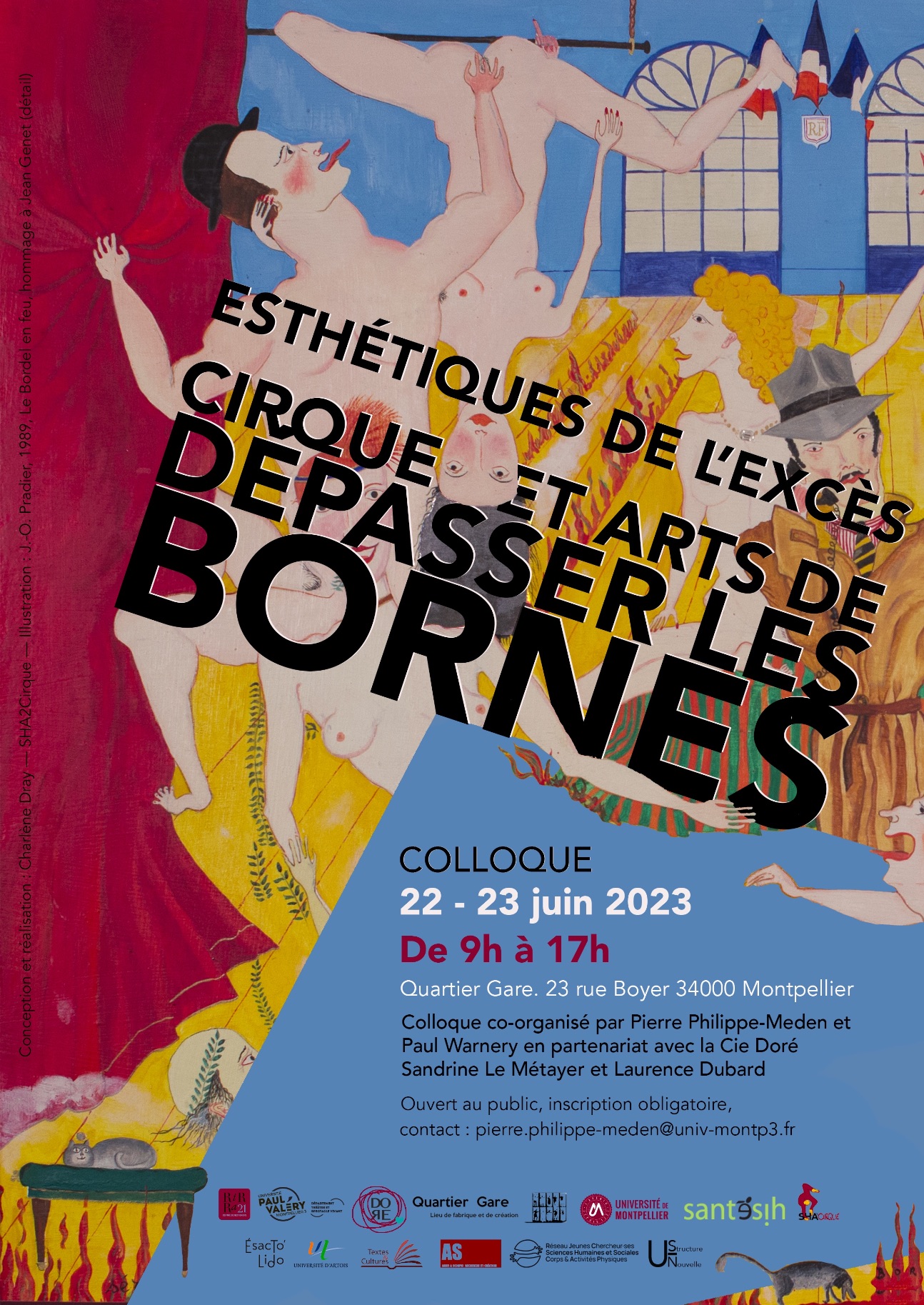 Esthétiques de l'excès, cirque et arts de dépasser les bornes (Montpellier)