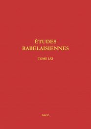 Études rabelaisiennes, Varia, tome LXI