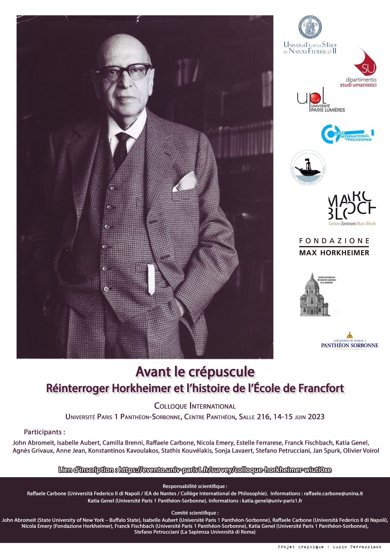 Avant le crépuscule. Réinterroger Horkheimer et l’histoire de l’École de Francfort (Paris)