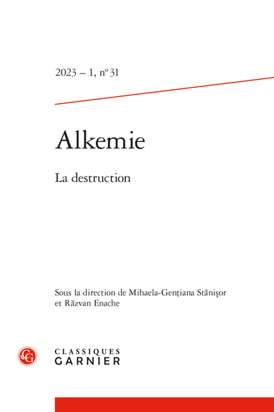 Alkemie, n° 31 :