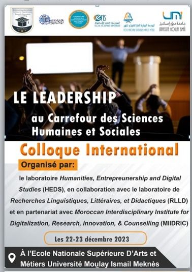 Le Leadership au carrefour des sciences humaines et sociales (Meknès, Maroc)