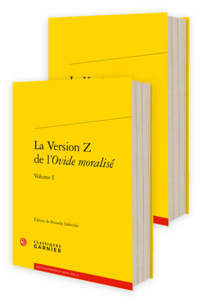 La Version Z de l’Ovide moralisé (éd. Prunelle Deleville)