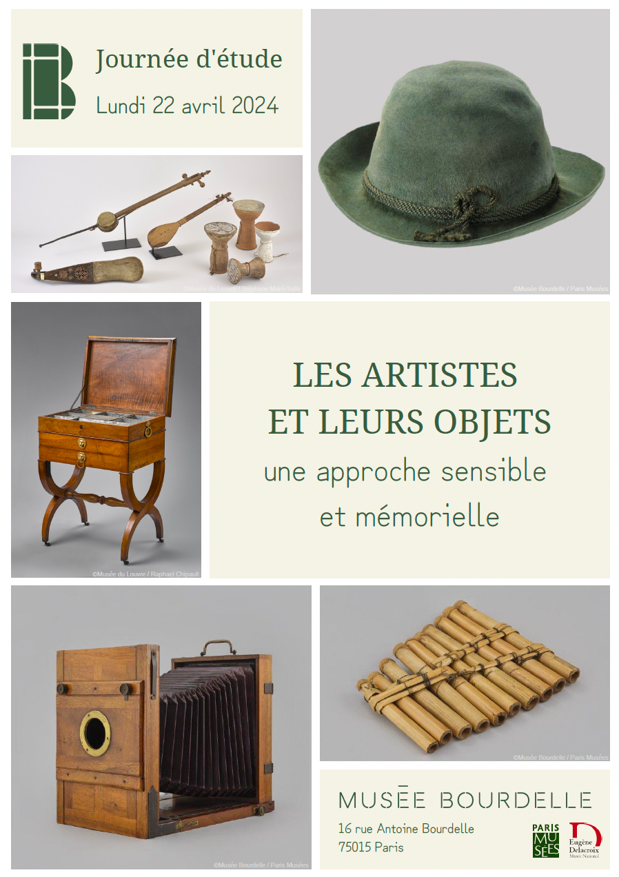 Les artistes et leurs objets : une approche sensible et mémorielle (Paris, musée Bourdelle)
