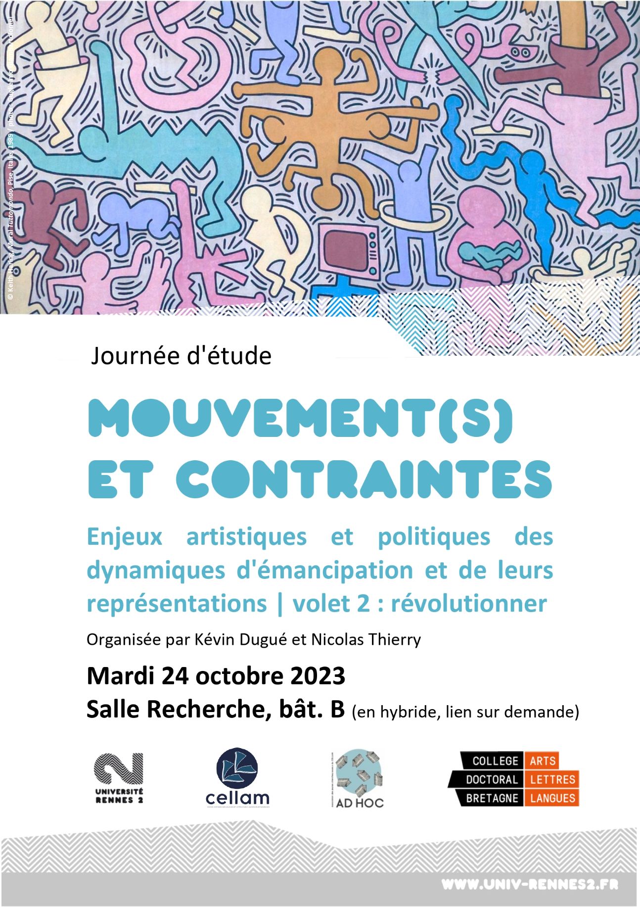 Mouvement(s) et contraintes. Enjeux artistiques et politiques des dynamiques d'émancipation et de leurs représentations | volet 2 : révolutionner (Rennes & en ligne)