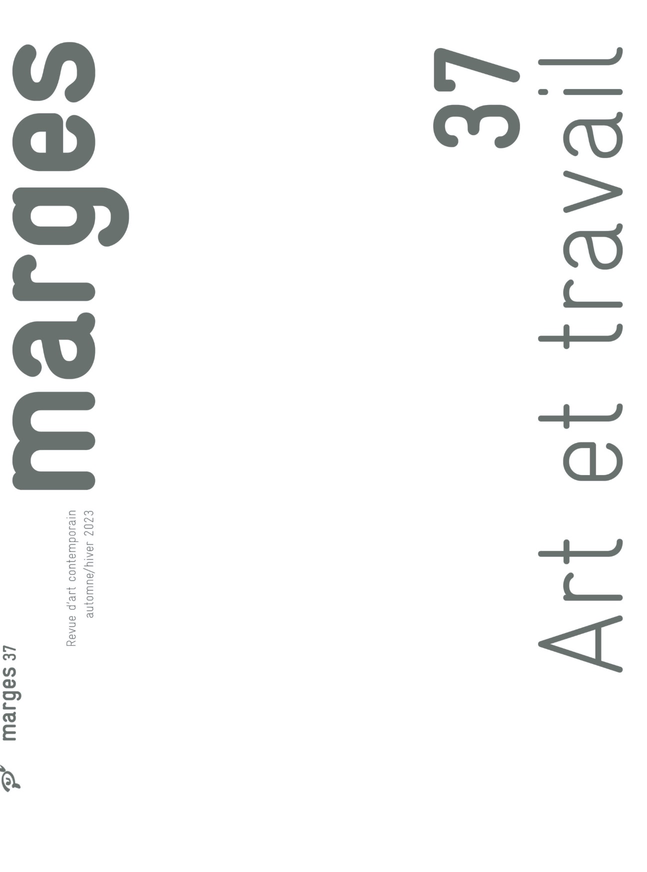 Revue Marges, n° 37 :