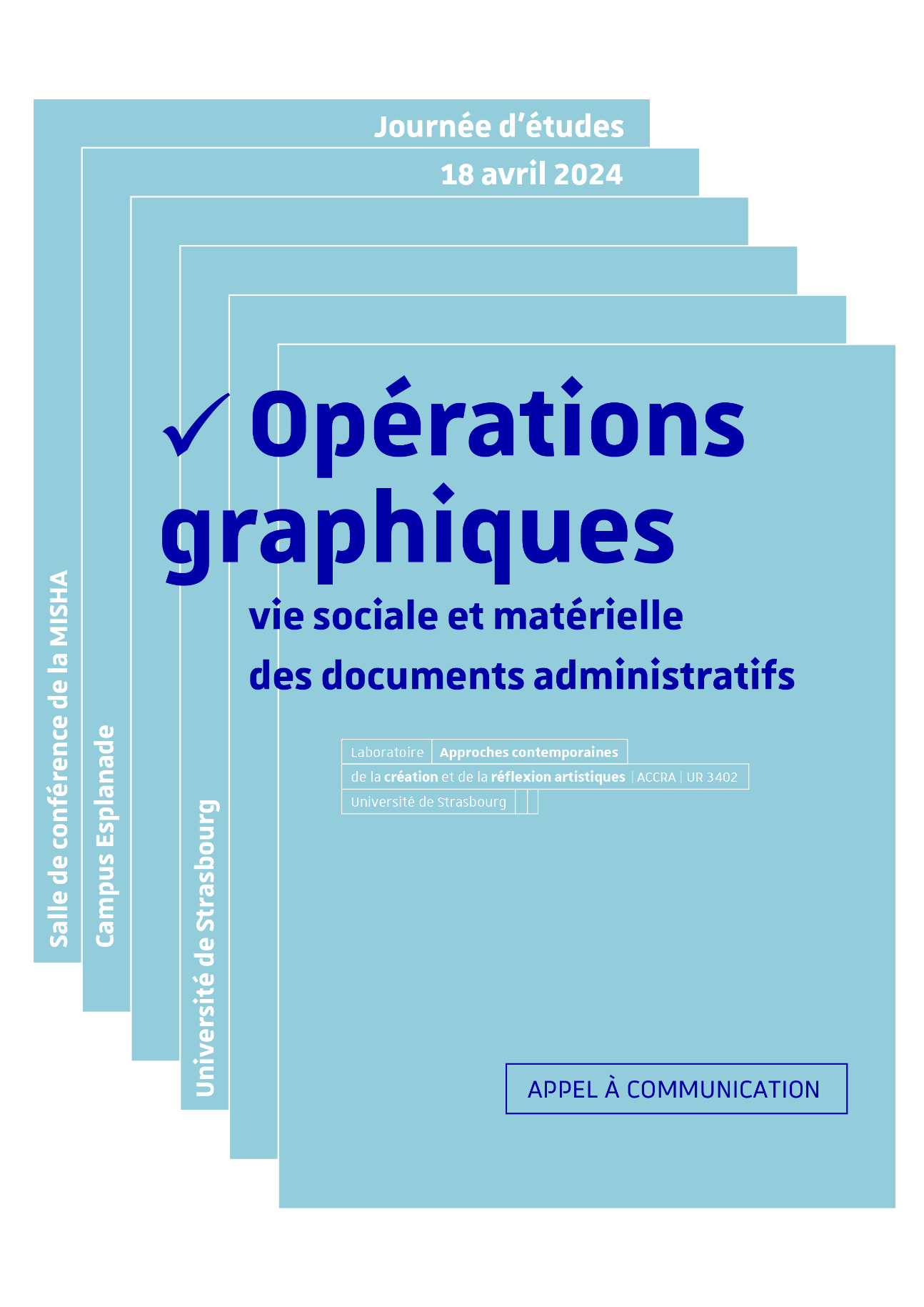 Vie sociale et matérielle des documents administratifs (revue Opérations graphiques)
