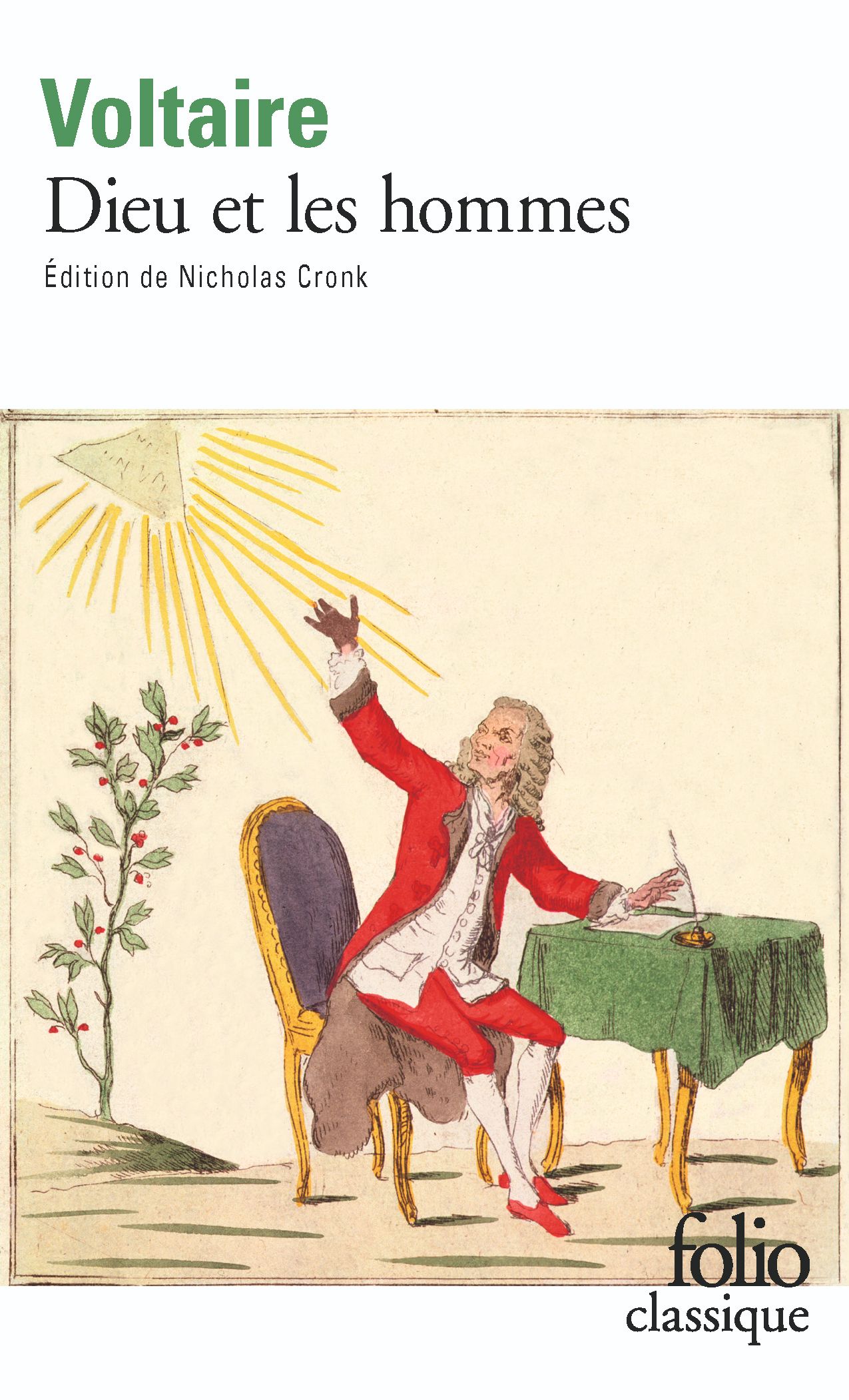 Voltaire, Dieu et les hommes, précédé d'Épitre à Uranie (éd. Nicholas Cronk)