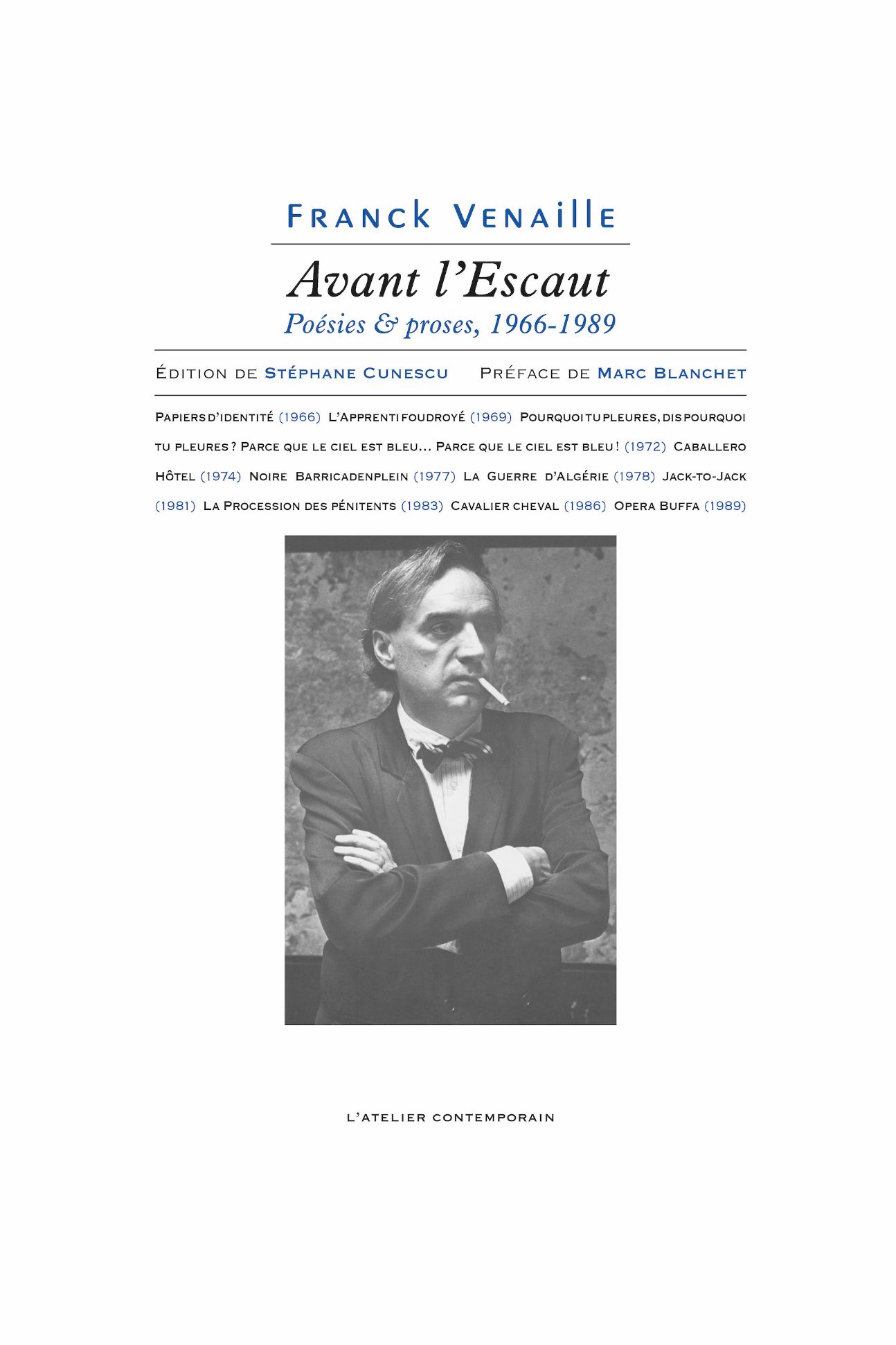 Franck Venaille, Avant l'Escaut