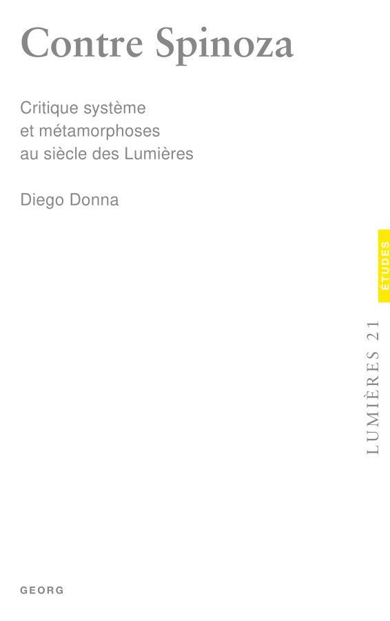 Donna Diego, Contre Spinoza