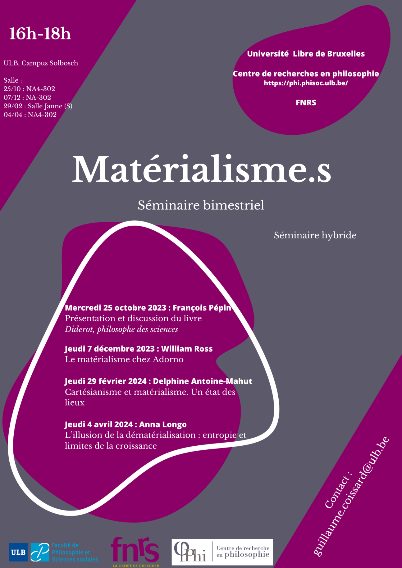 Séminaire Matérialisme.s (Bruxelles & en ligne)