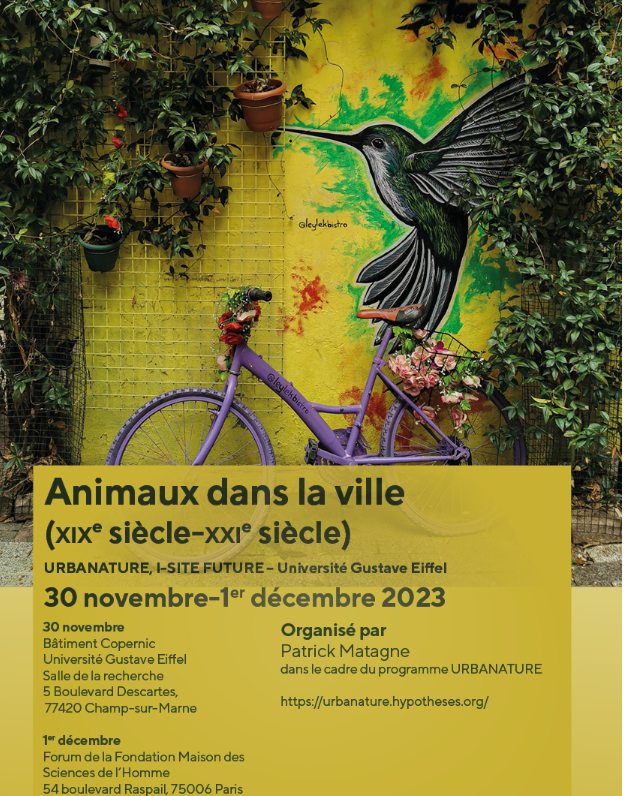 Animaux dans la ville (Champ-sur-Marne & Paris)