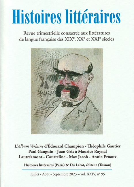 Histoires Littéraires, n° 95