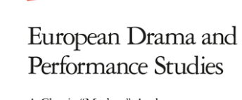 L'enfant artiste de scène (XVIIIe-début XIXe s.) (revue European Drama and Performance Studies)