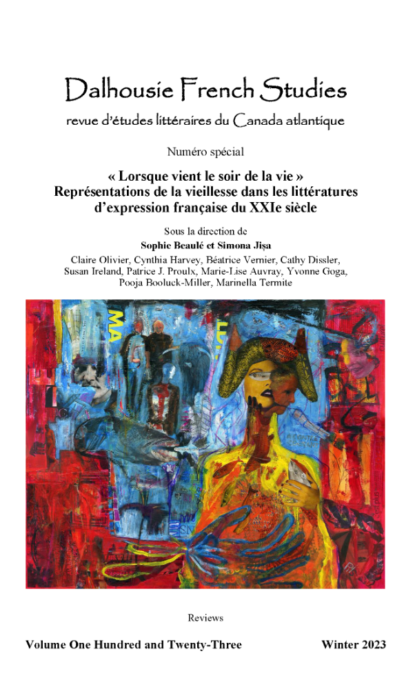 Dalhousie French Studies, n° 123 :
