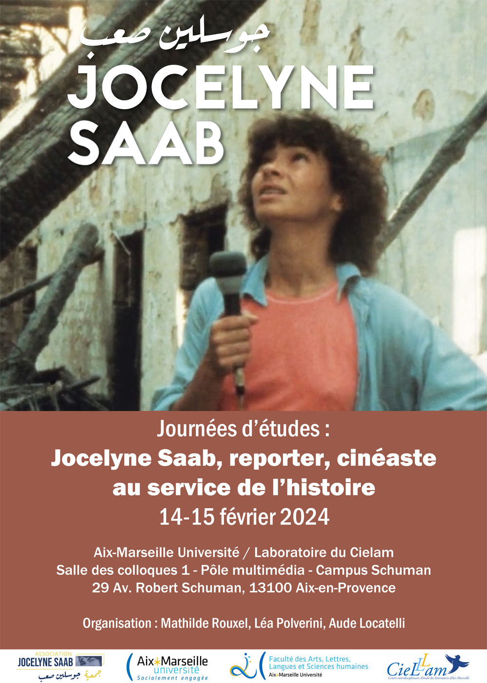 Jocelyne Saab, reporter, cinéaste, au service de l’histoire (Aix-en-Provence)