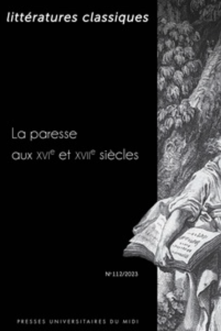 Littératures classiques, n° 112 :
