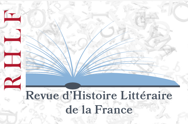 Revue d'Histoire littéraire de la France, 2024-2 :