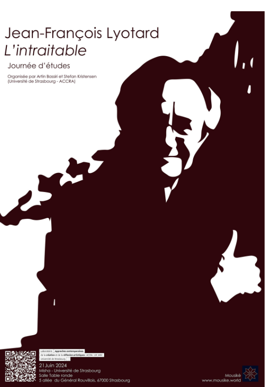 Jean-François Lyotard. L'intraitable (Strasbourg)