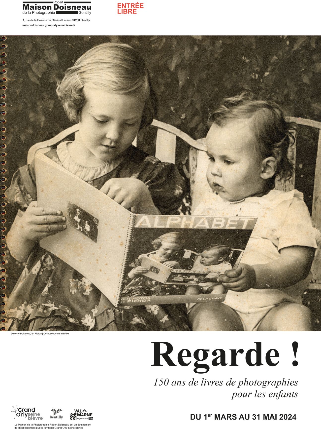 Exposition Regarde ! 150 ans de livres de photographies pour les enfants (Maison de la Photographie Robert Doisneau à Gentilly)