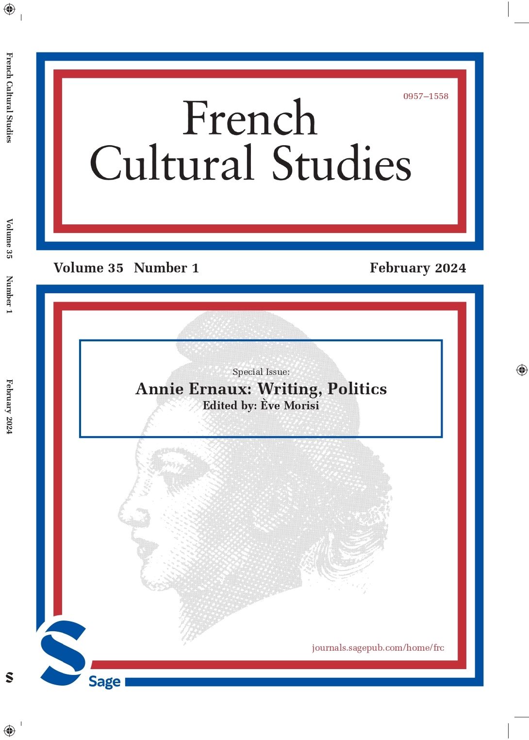 French Cultural Studies, numéro spécial, vol. 35.1 : 