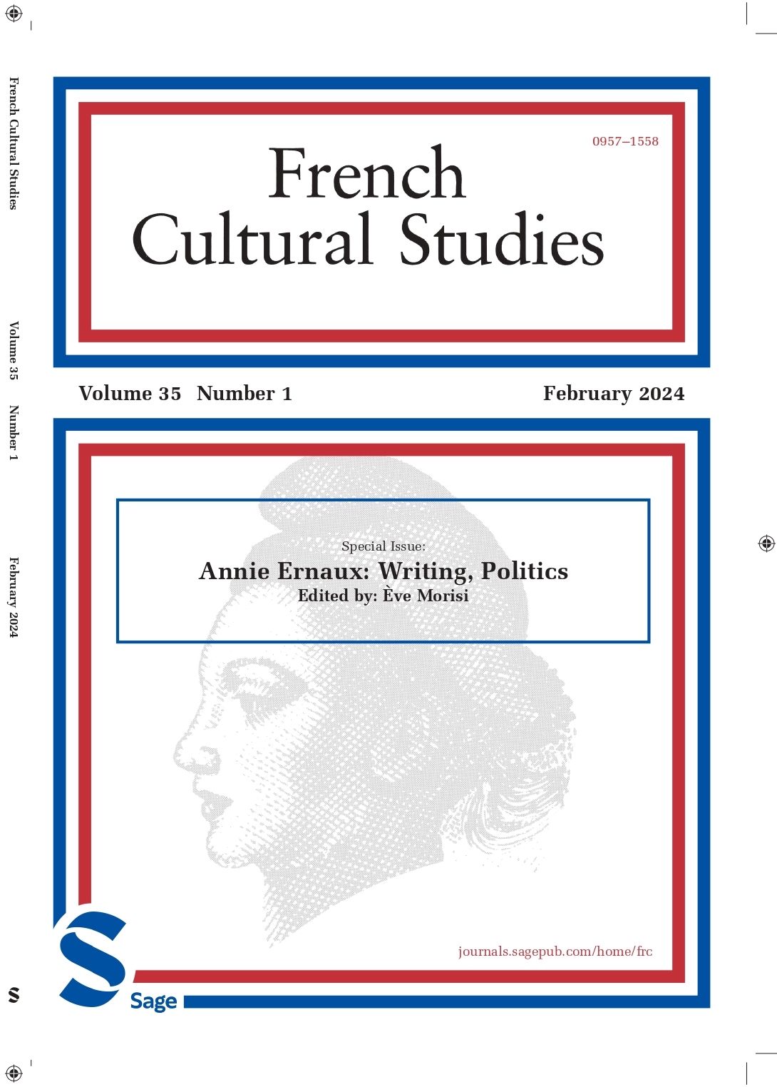 French Cultural Studies, numéro spécial, vol. 35.1 :