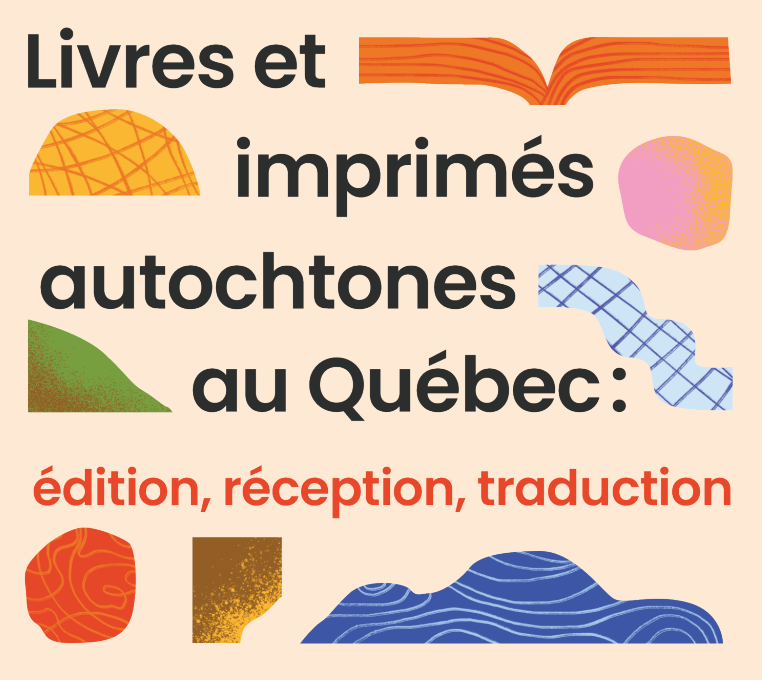 Livres et imprimés autochtones au Québec