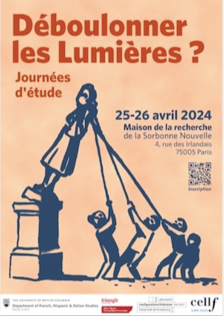 Déboulonner les Lumières ? (Sorbonne nouvelle & en ligne)