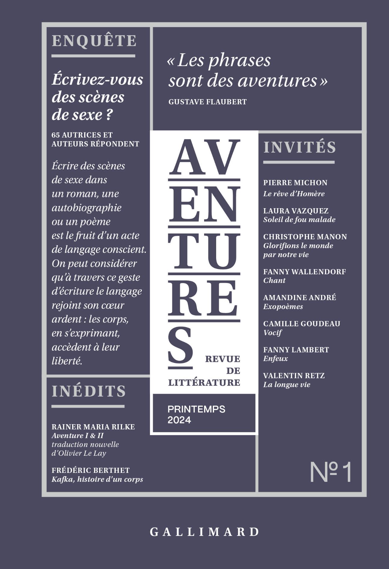 Aventures, n° 1 :
