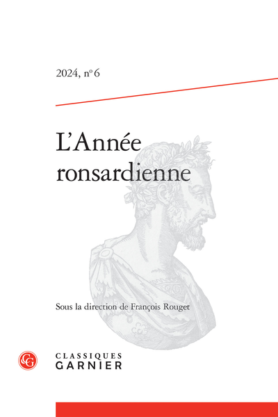 L'Année ronsardienne, n° 6, 2024