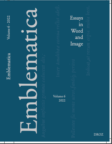 Emblematica. Essays in Word and Image, vol. 6, 2022