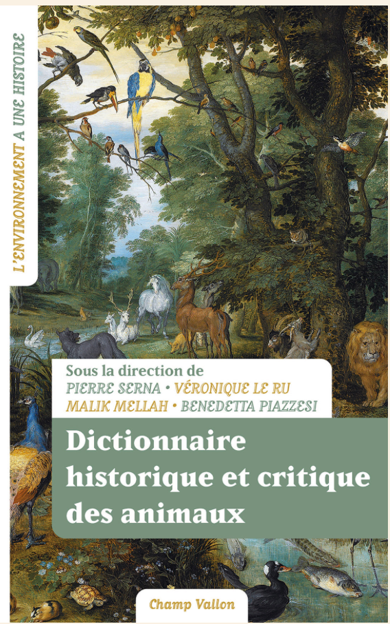 Dictionnaire historique et critique des animaux