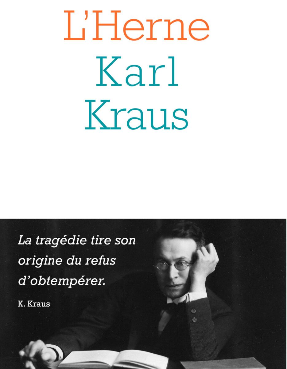 Cahier de l'Herne : Karl Kraus (rééd.)