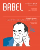 Babel, n° 48 | 2023 : 