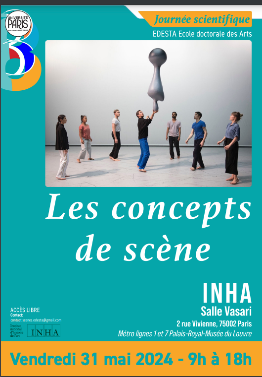 Les concepts de scène (INHA, Paris)