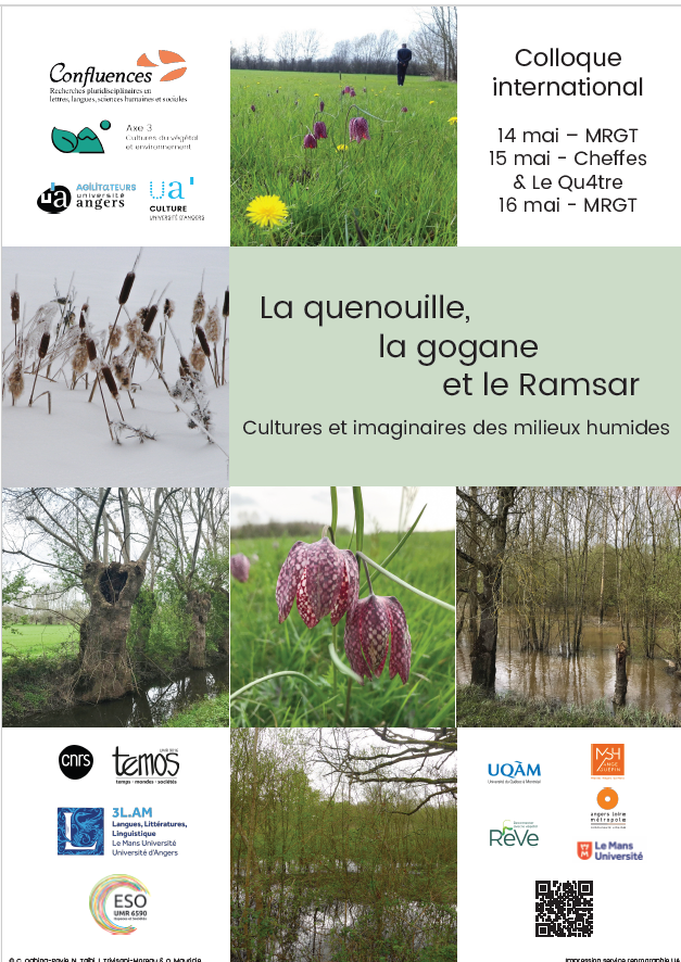 La quenouille, la gogane et le Ramsar. Cultures et imaginaires des milieux humides (Angers)