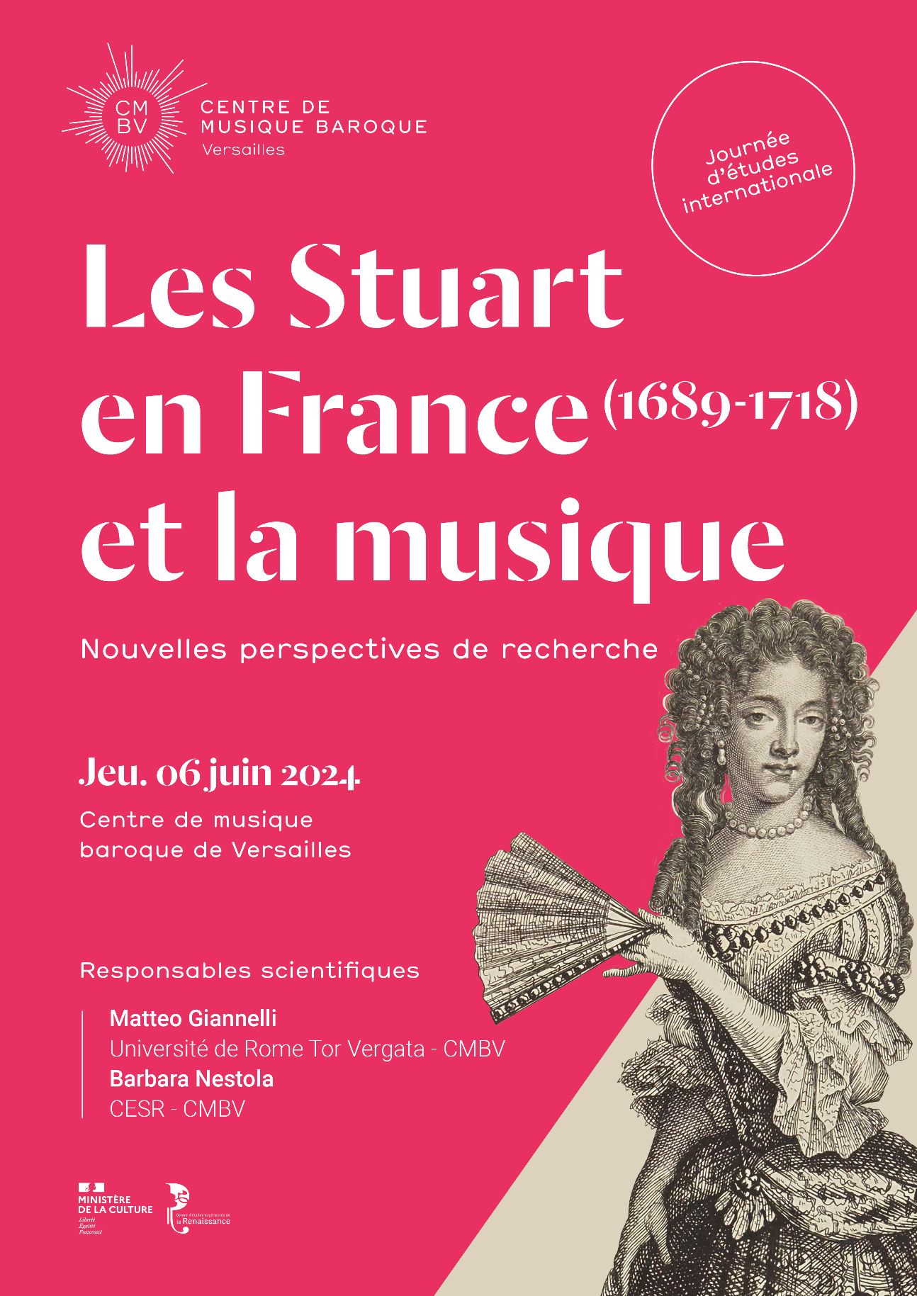 Les Stuart en France (1689-1718) et la musique : nouvelles perspectives de recherche (Versailles)