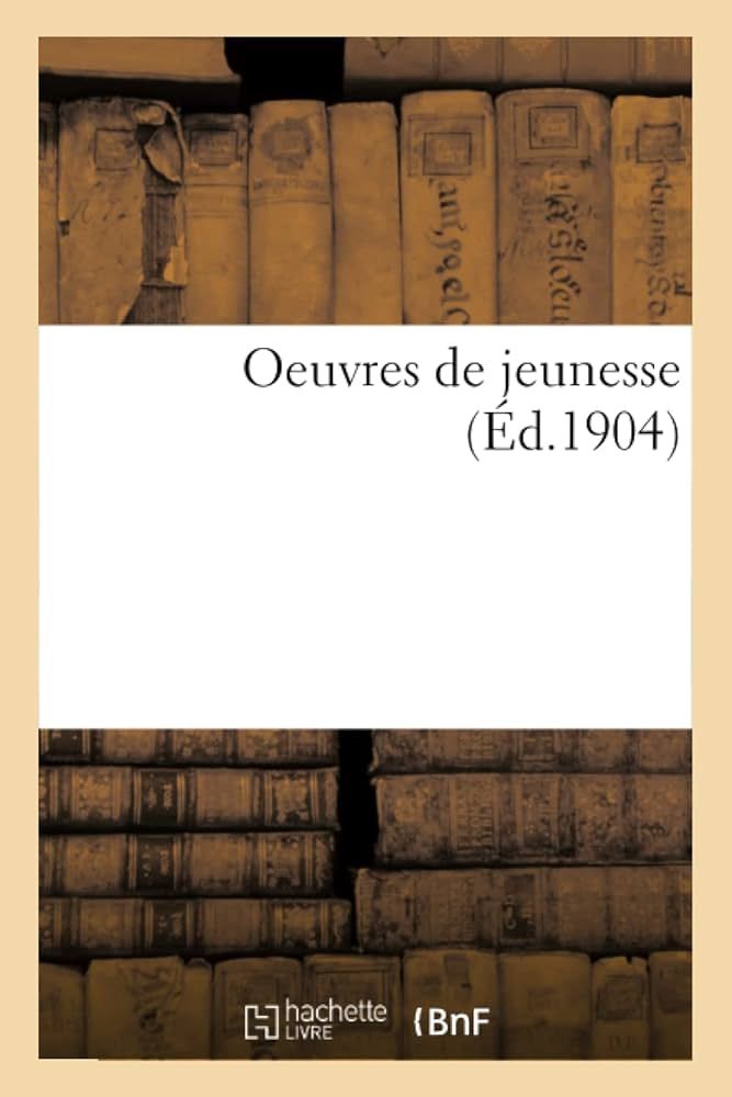 Où finissent les œuvres de jeunesse ?