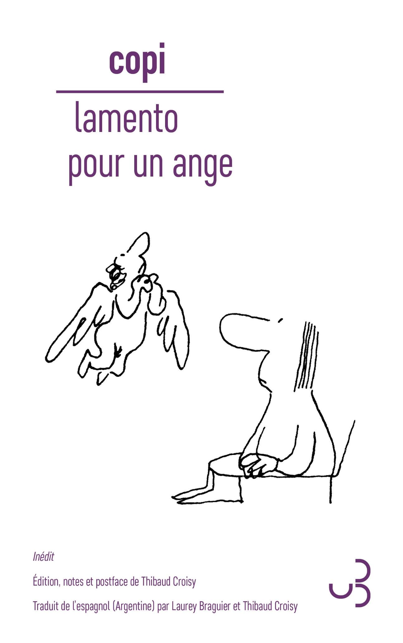 Copi, Lamento pour un ange (inédit)