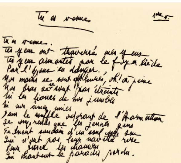 Léopold Sédar Senghor : genèse d'une œuvre (Paris, BnF-Richelieu)