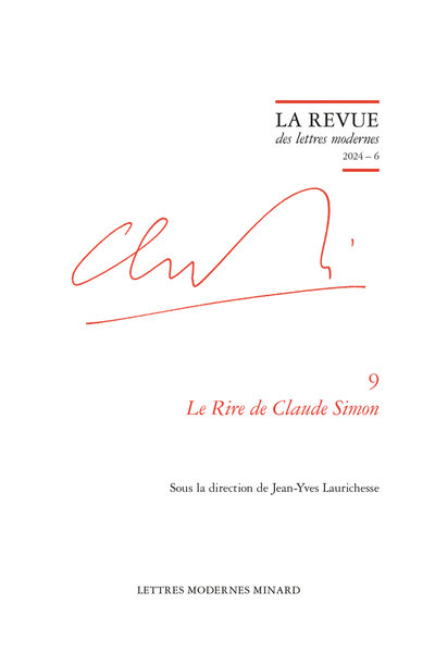 La Revue des lettres modernes 2024 – 6 :