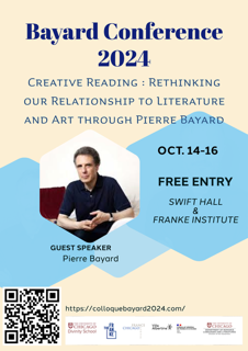 Pierre Bayard au XXIe s. / Creative Reading : rethinking our relationship to Art and Literature through Pierre Bayard (Chicago)