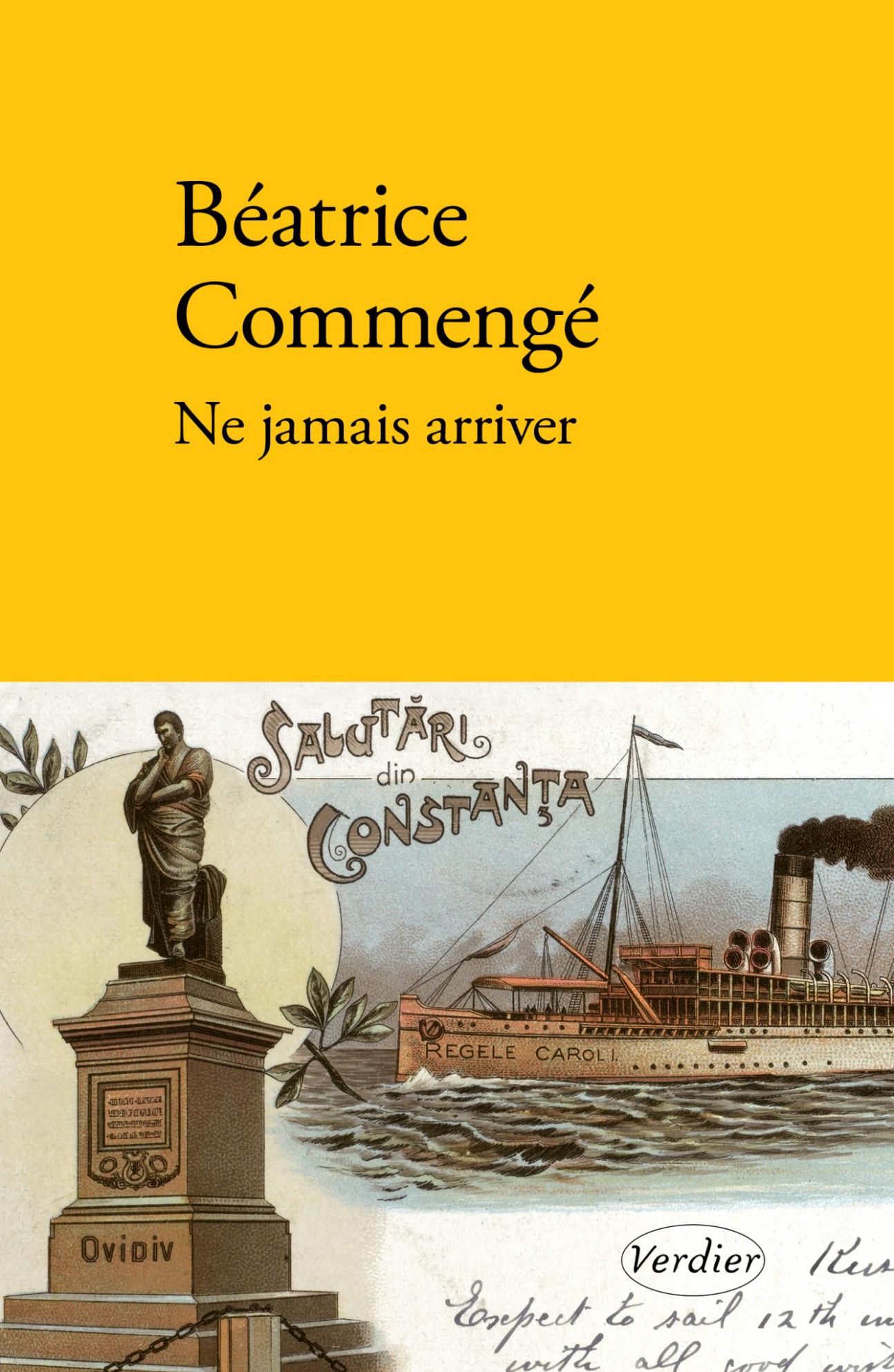 Béatrice Commengé, Ne jamais arriver. Le voyage d’Ovide