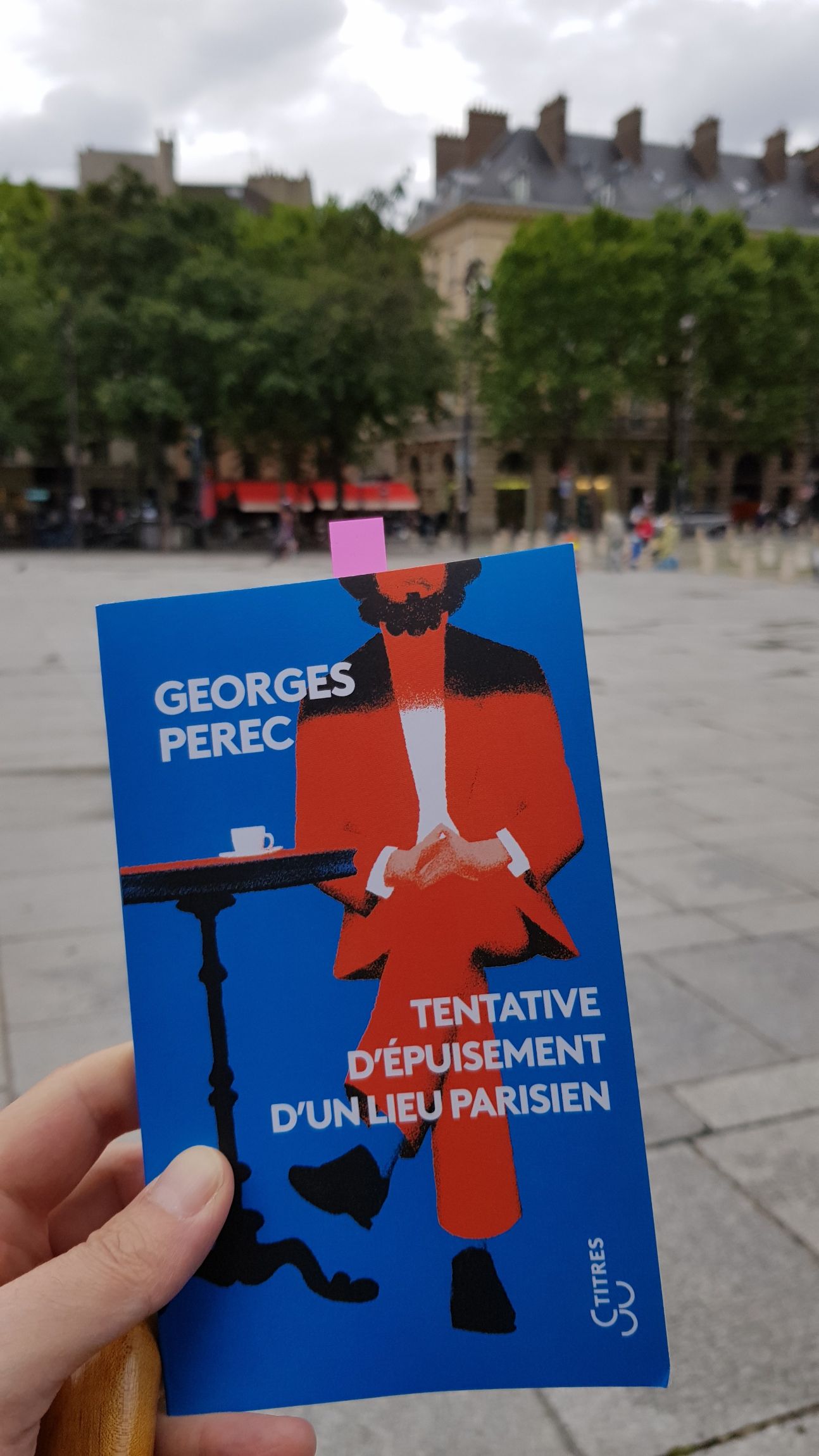 Cinquantenaire de Tentative d’épuisement d’un lieu parisien de Georges Perec
