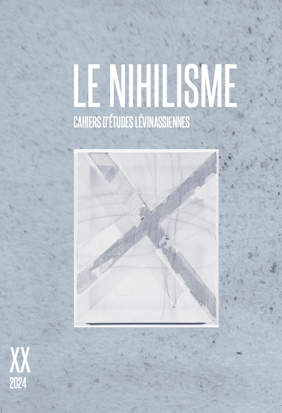 Cahiers d'études lévinassiennes, n° 20 :