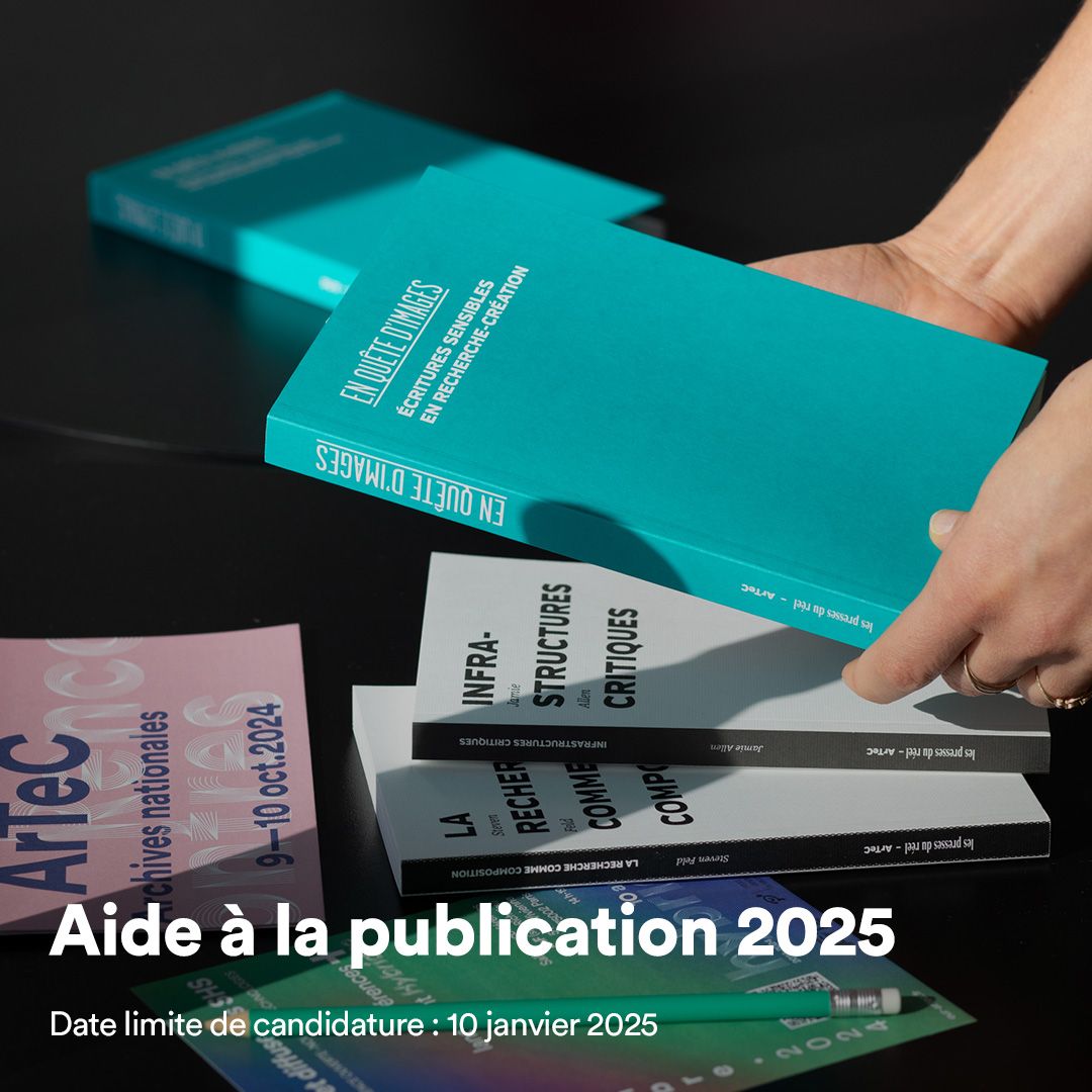 Appel d'aide à la publication ArTeC 2025